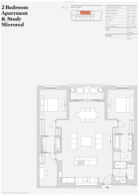 Floorplan for Moxon Street, London, W1U