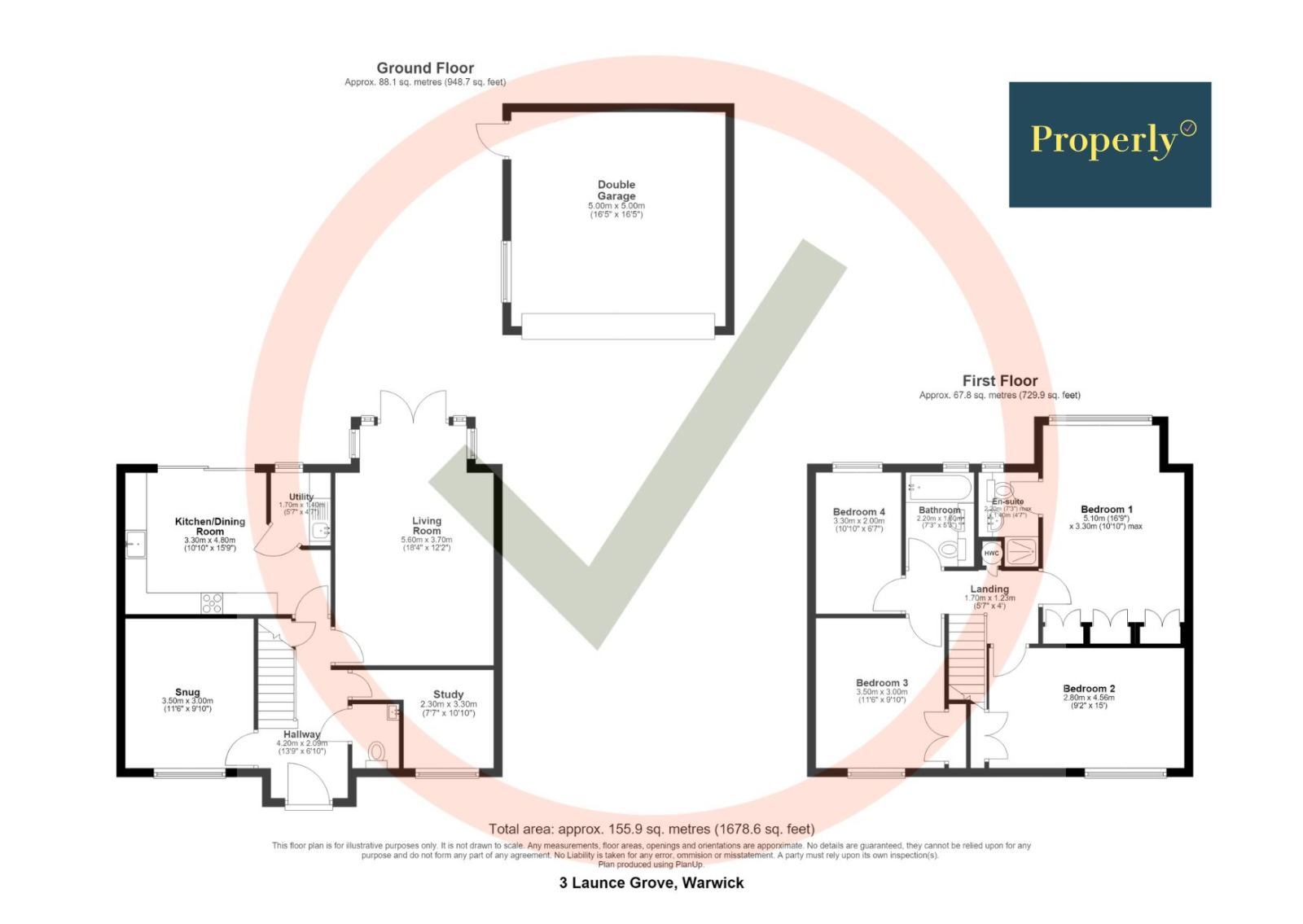 Floorplan for Launce Grove, Heathcote, CV34